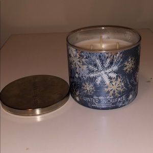 Bath and Body Works Winter Snowfall Candle